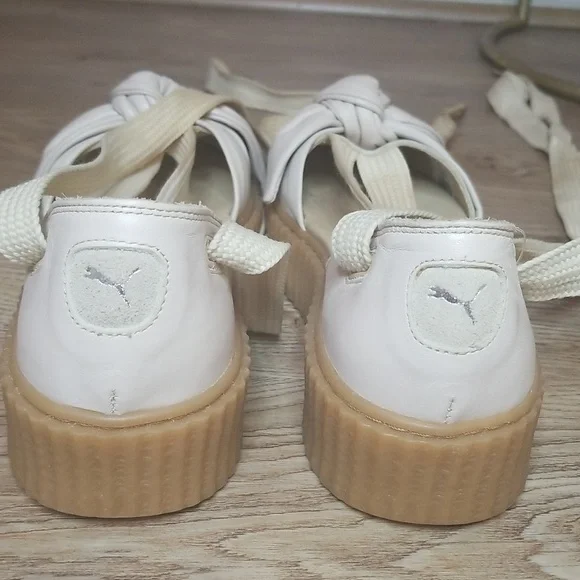 Puma X Finty Rihanna Collection Platform Ankle Leg Lace Up Closed Round Toe Shoe - Picture 5 of 13